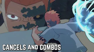 Jugo Cancels and Combos - Naruto Ultimate Ninja Storm 4
