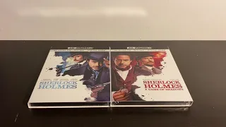 4K UHD Blu-ray update for 09/26/20: Sherlock Holmes and Sherlock Holmes a game of shadows unboxing!