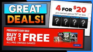 Great PS4 Game Deals Now! | 4 for $20, Buy 2 Get 1 Free PS4 Sale