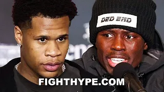 DEVIN HANEY & RICHARDSON HITCHINS GO AT IT; TRADE HEATED FIGHTING WORDS: "B*TCH...I'LL WHOOP ON YOU"