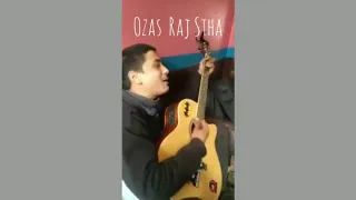 Hamro Geet Cover Ozas Raj Stha (Rock Version)