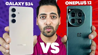 Samsung Galaxy S24 Vs Oneplus 12 Full Comparison - Exynos 2400 Vs Snapdragon 8 Gen 3