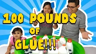 100+ POUNDS OF SUPER FLUFFY SLIME - Watermelon SLIME