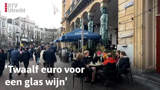 Terrasseizoen op punt van beginnen: dit betaal je in Utrecht voor je drankje | RTV Utrecht