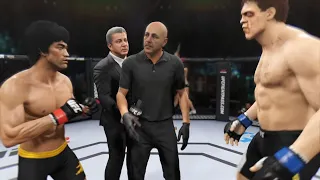 Bruce Lee vs. Monster Frankenstein - EA Sports UFC 2 - Dragon Fights 🐉