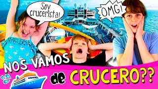 ¿¿Nos vamos de CRUCERO?? 🚢 😱 Ayúdanos a elegir nuestras VACACIONES EN FAMILIA 👨‍👩‍👧‍👦💕