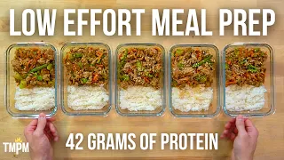 This Peanut Turkey Stir Fry Meal Prep Takes Almost No Effort to Cook