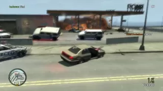 GTA IV: "Busted!" ► Most epic escape ever! .. almost :(