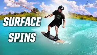 HOW TO SURFACE 360 - WAKEBOARDING - CABLE
