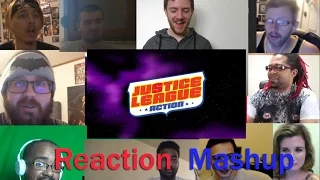 Justice League Action   Comic Con 2016 Trailer   REACTION MASHUP