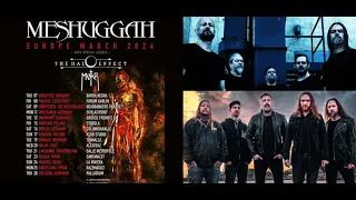 Meshuggah announce European tour w/ The Halo Effect (ex-In Flames) and Mantar