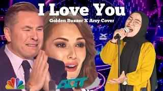 American 2023 | Filipina Special Makes The Juru Cry With Golden Voices Singing "I LOVE YOU" Song