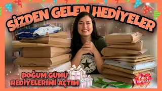 ONLARCA KİTAP HEDİYE GELDİ // DOĞUM GÜNÜ HEDİYELERİM // TARİFSİZ BİR DUYGU