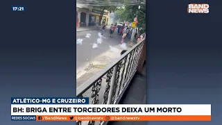 Briga entre torcedores deixa um morto em BH