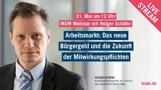 IW-Arbeitsmarktexperte Holger Schäfer zur Entwicklungen am Arbeitsmarkt im Mai 2022