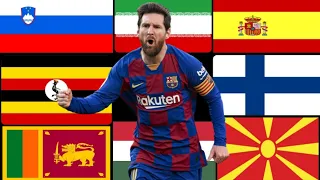 lionel messi in different languages meme