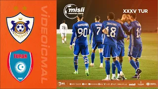 Misli Premyer Liqası 2023/2024 XXXV tur "Qarabağ" 4-3 "Turan Tovuz"