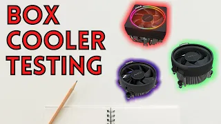AMD Box Cooler Review - Visuals/Thermals/Noise Comparison