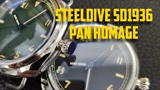 SteelDive SD1936 PAM RADIOMIR HOMAGE | The Watcher