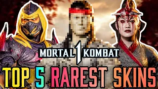 Top 5 RAREST Skins in Mortal Kombat 1!
