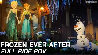 Frozen Ever After Full Ride POV at Hong Kong Disneyland | Entertainment Weekly