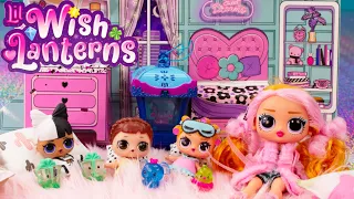 Sleepover Party LOL Dolls Learn Where Wishes Go