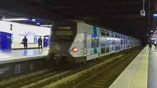 🚉 RATP MI09 departing AUBER (Paris RER)