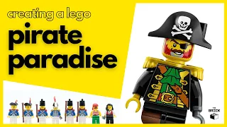 LEGO Pirates Scene - Barracuda Bay & Eldorado Fortress