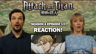 Attack on Titan | 4x13 Children of the Forest - REACTION!