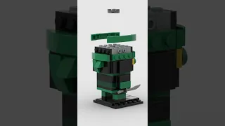 Ninja Lloyd - Ninjago 🥷 Satisfying Building Animation #shorts #legobrickheadz #ninjago