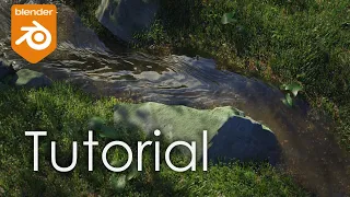 Making a river in Blender (with Vortex)