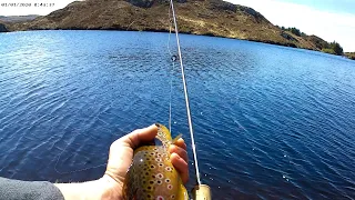 A Day Roaming Around Highland Hill Lochs With My Fly Rod