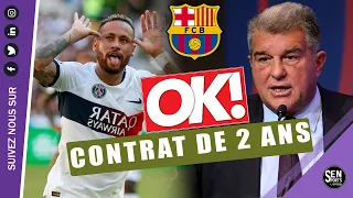 Accord total entre Neymar et le FC Barcelone !