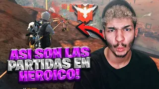 Así Son Ahora Las Partidas En Heroico - Free Fire