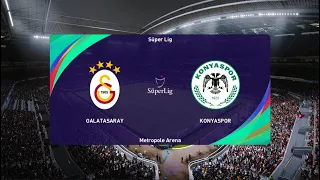 GALATASARAY VS KONYASPOR | TRENDYOL SÜPER LİG 39.HAFTA | PES21