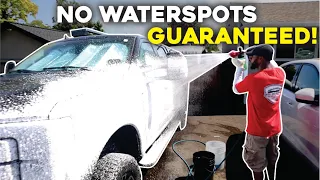 Easiest Way To Avoid Water Spots Detailing A Car - Hunters Mobile Detailing