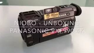 Panasonic VXF990 4K UNBOXING