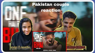 Pakistan couple Reaction on EMIWAY BANTAI - ONE HAI RE BHAI | (PROD BY - ANYVIBE) | OFFICIAL MUSIC