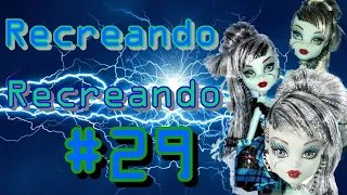 Recreando Peinados Monster High: Frankie Stein "Sweet 1600"/ Peinado Muñecas Latino Tutorial