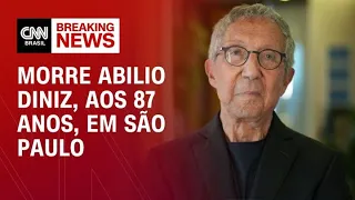 Morre Abilio Diniz, aos 87 anos, em São Paulo