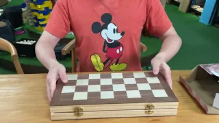 New Chess Set Unboxing