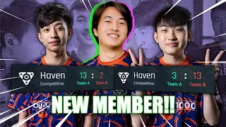 WE MEET OUR NEWEST MEMBER IN RANKED GAMES w/@TheMyselfHello & @prxjinggg  | PRX F0RSAKEN