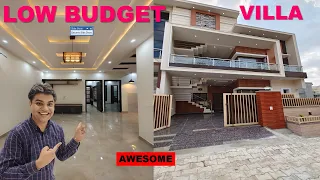 Low Budget House Design | 25x50 House Design with 2 car parking | House Design Ideas