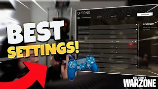 The *BEST* Controller Settings for Warzone! (Updated Video in Description)