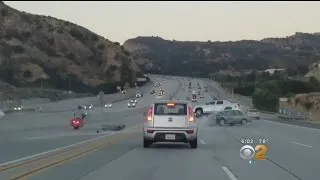 Caught On Camera: Road Rage Incident Ends In Rollover Crash