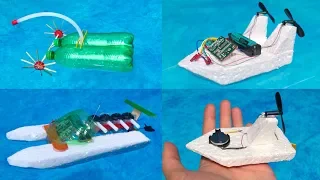 4 Amazing ideas How to Make a Boats - Awesome Toys