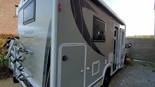 Visite de l'intérieur du motorhome Chausson 720 Titanium