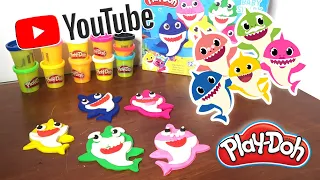 Pinkfong Baby Shark Play-doh Complete Character Mold Toy Clay