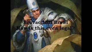 MTG Arena - How is this still legal? - Bruvac the Grandiloquent Blue Mill Brawl Deck