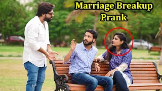 Marriage Breakup Prank | Pranks In Pakistan | Humanitarians